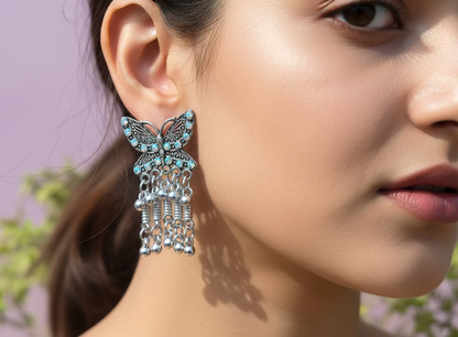 Butterfly design earring