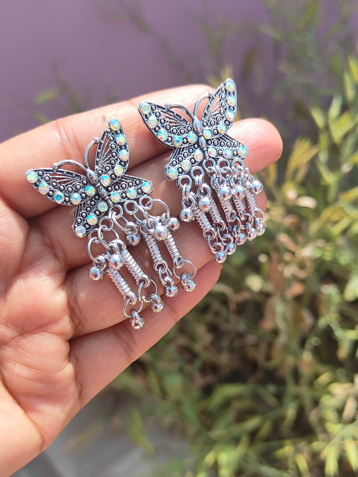 Butterfly design earring