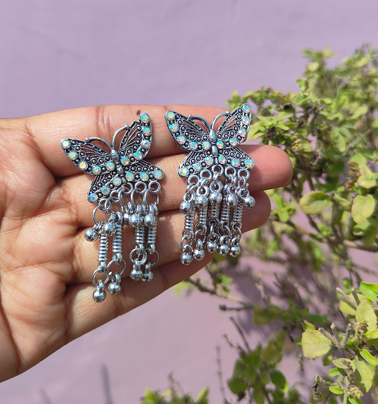 Butterfly design earring