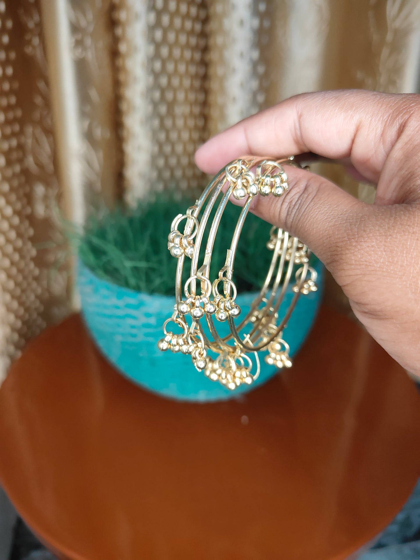 Ghungroo bangles 4 pics