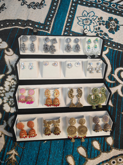 16 pics earrings design Box 🎁