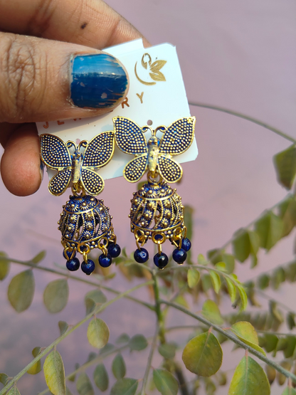 Butterfly design earrings