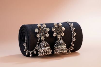 Shiya Traditional Jhumka Earrings for Women