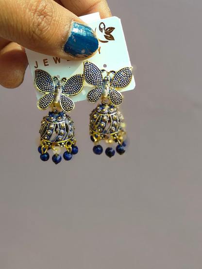 Butterfly design earrings