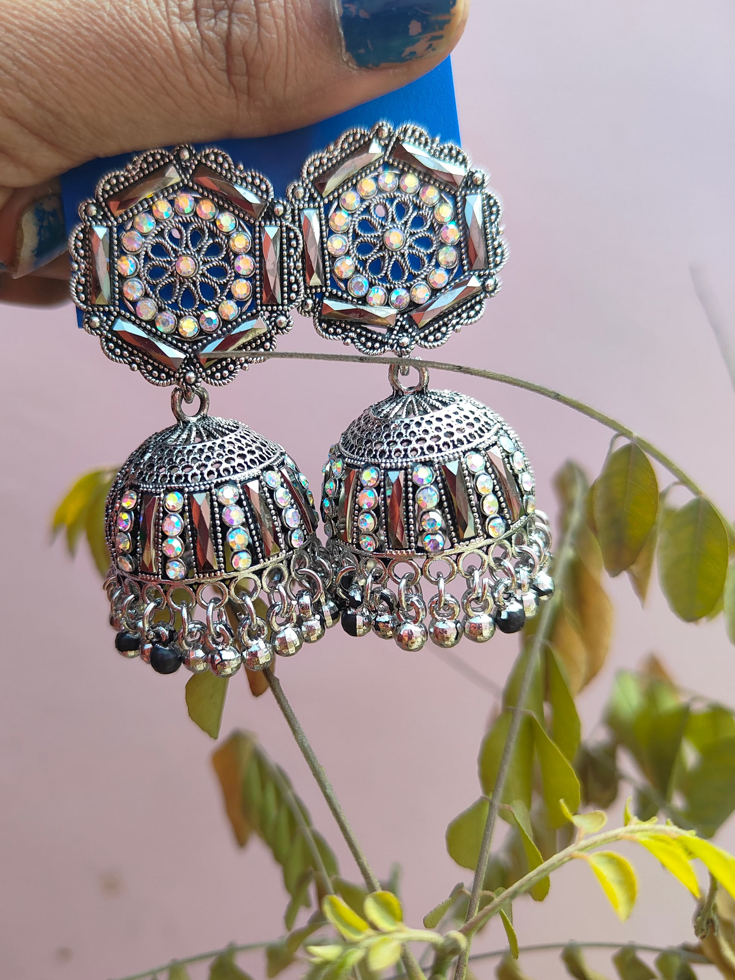 Hrsha jhumkas
