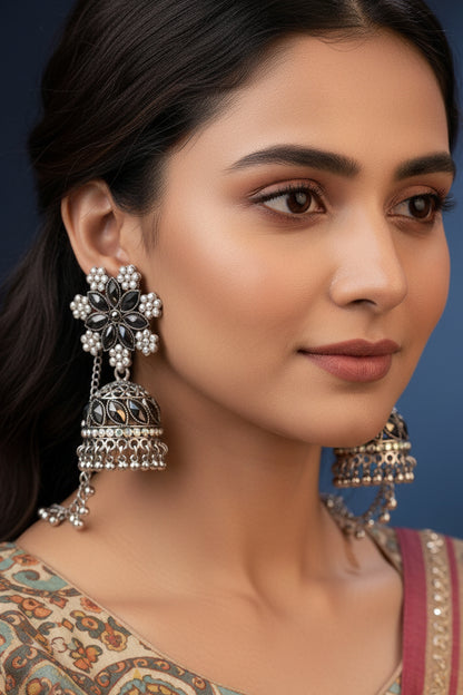 Shiya Traditional Jhumka Earrings for Women